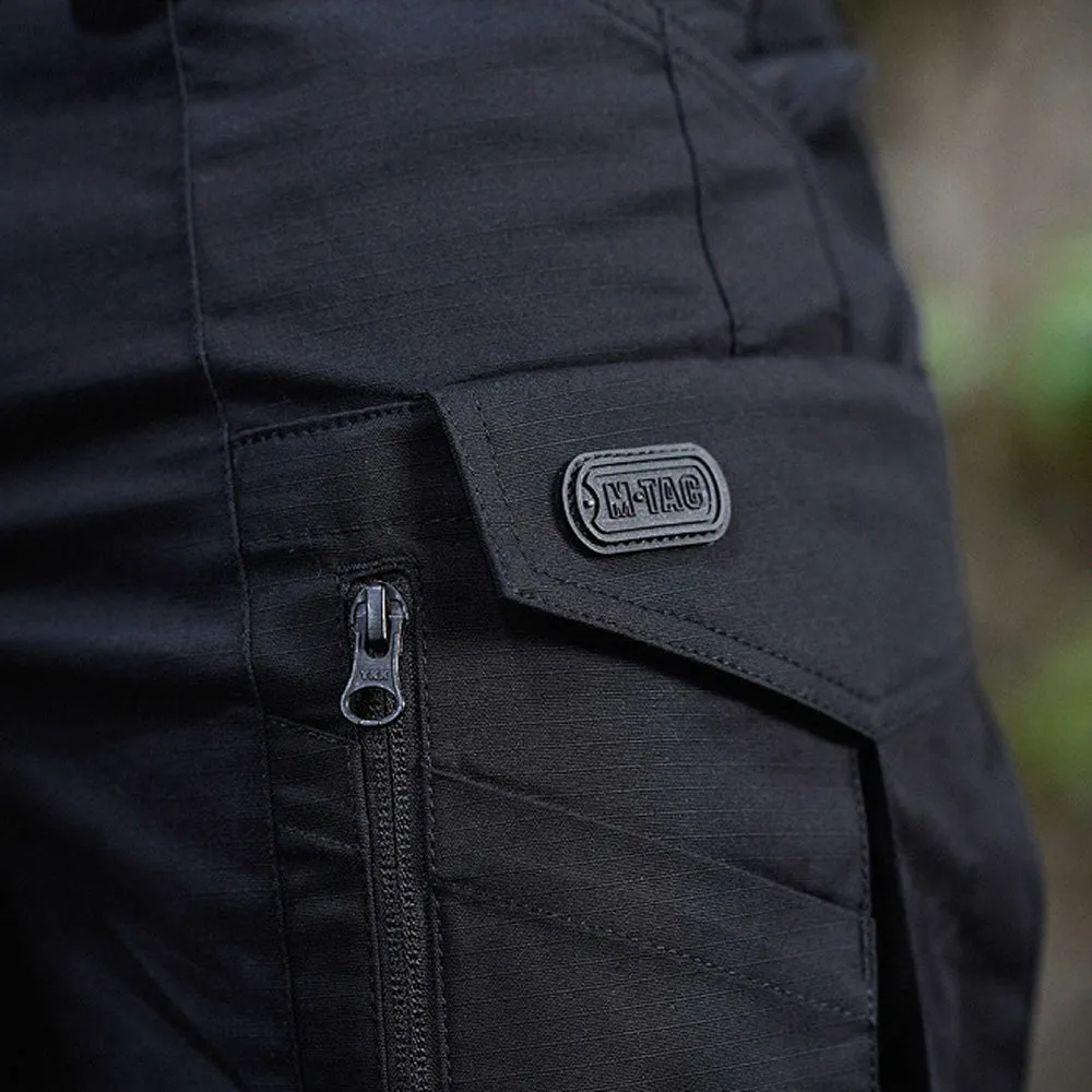 M-Tac Conquistador Flex shorts negri rip-stop 8 buzunare