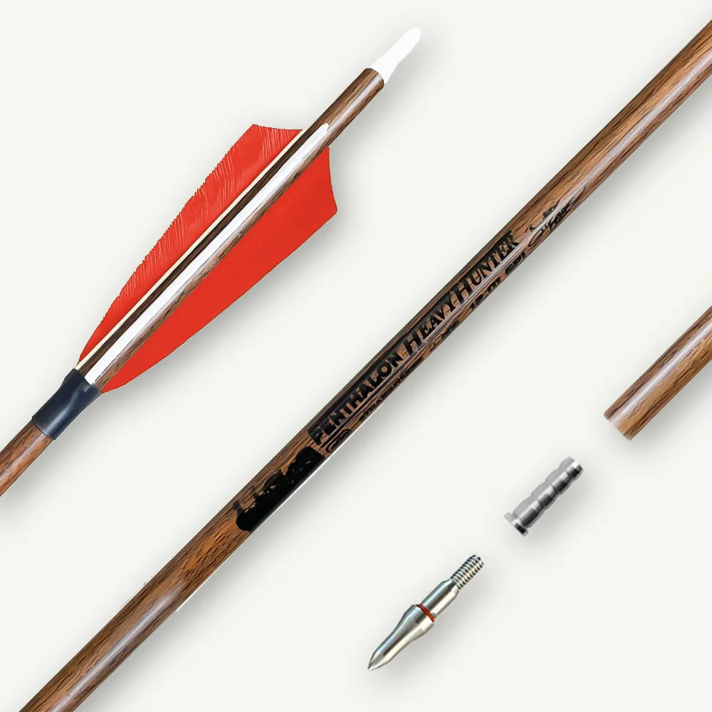 Bearpaw Penthalon Heavy Hunter săgeată carbon pene naturale