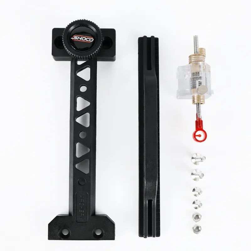 SHOCQ T-Sight vizor arc negru reglabil