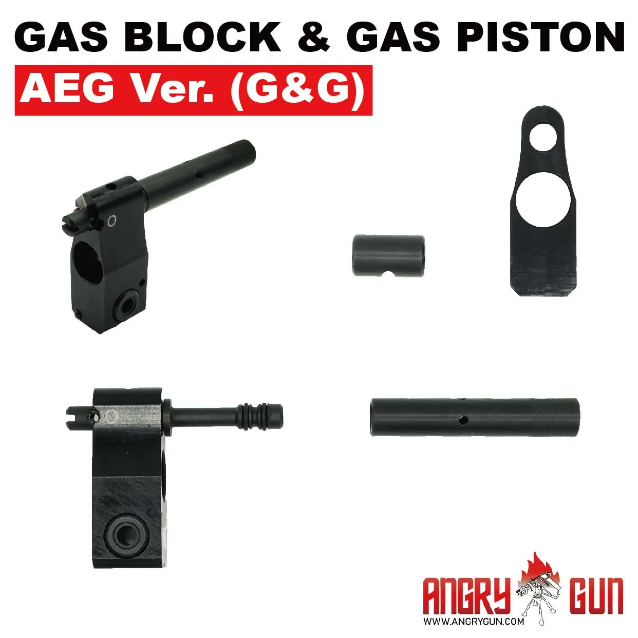 AngryGun L85A3 kit conversie AEG ICS aluminiu