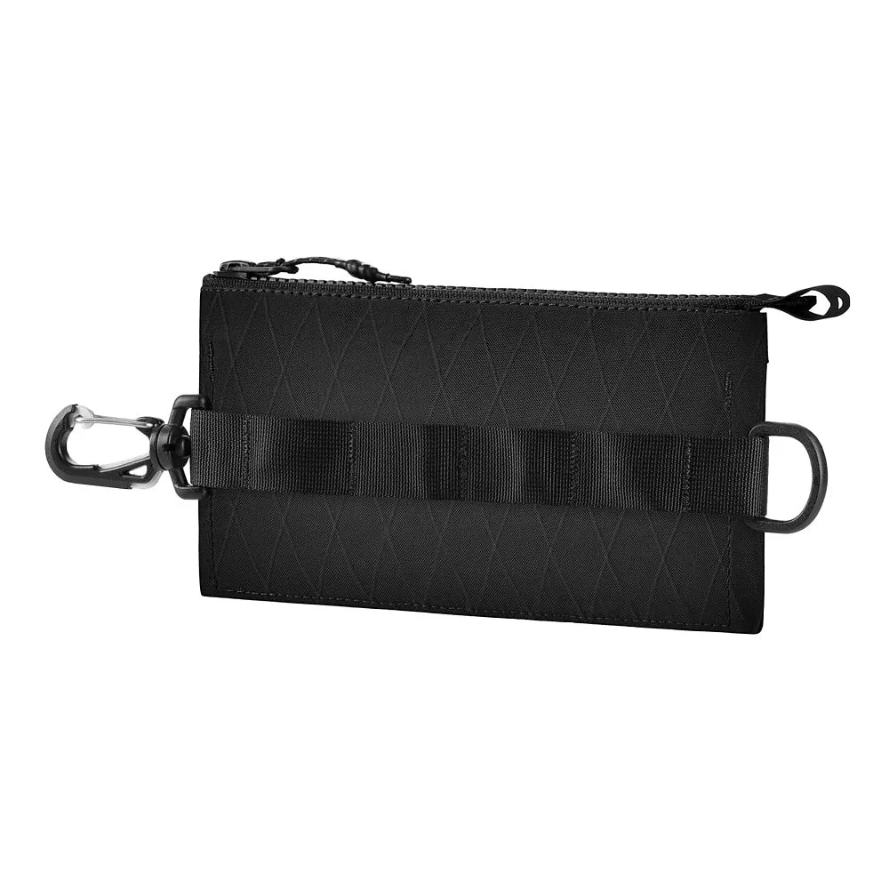 M-Tac X-PAC Elite portofel negru cu carabinieră