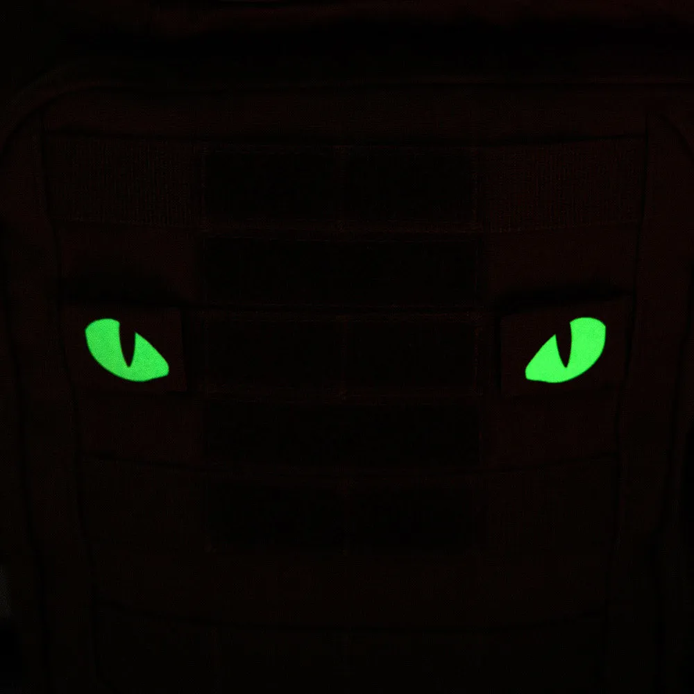 M-Tac Tiger Eyes patch Multicam luminiscent 40x25mm