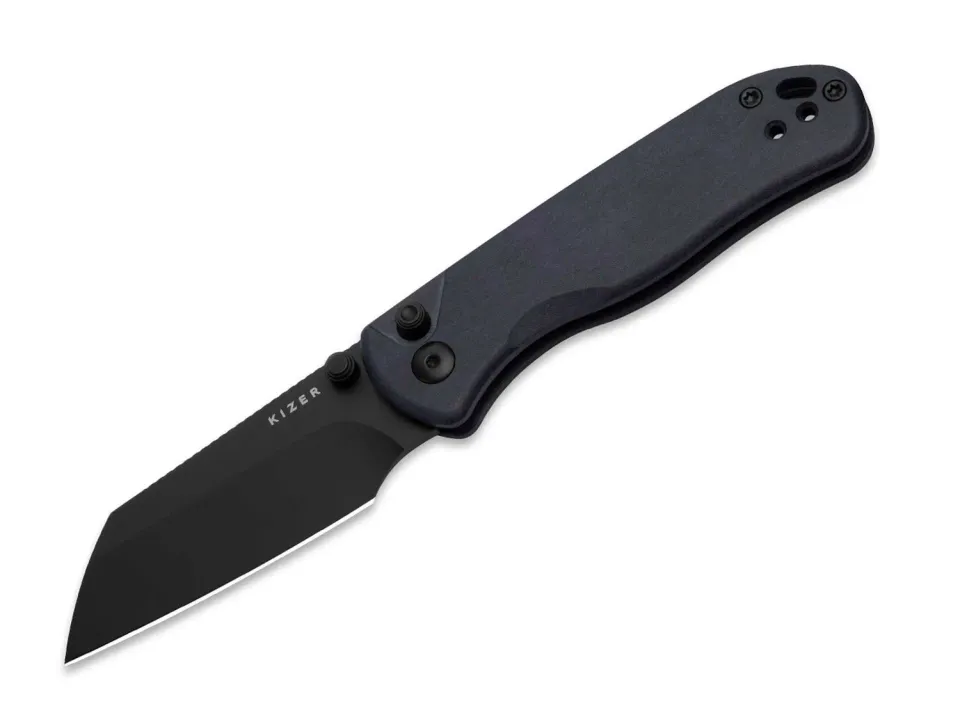 Kizer Drop Bear 2 Nitro-V briceag Blue Richlite DLC