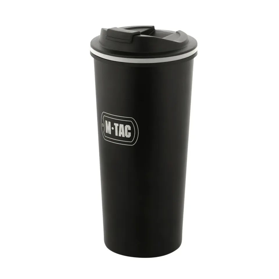 M-Tac Thermal Mug cană termo Neagră 450 ml inox