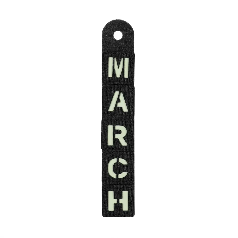 M-Tac MARCH patch medical black GID