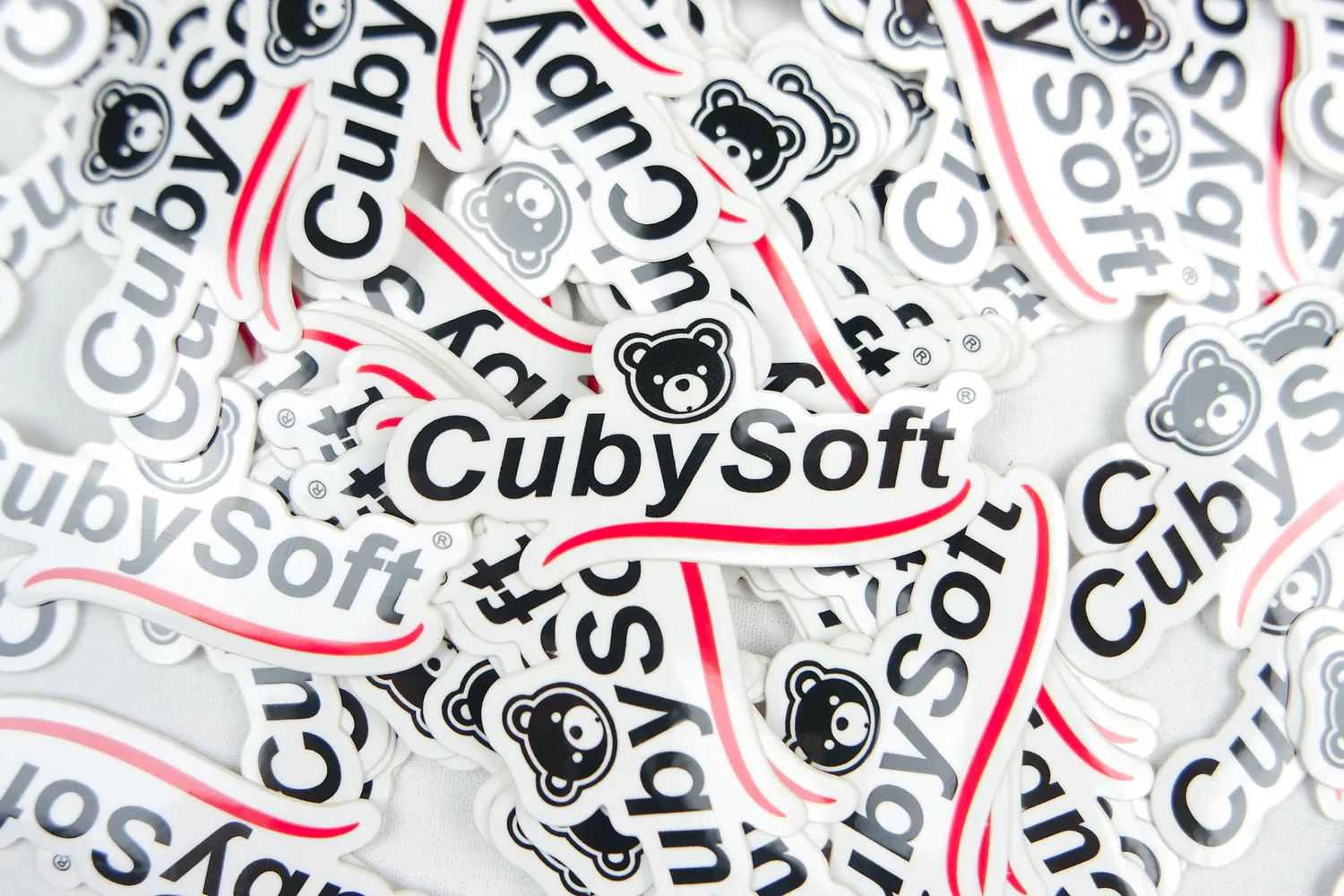 CubySoft Original Sticker sticker vinil 6,3 cm