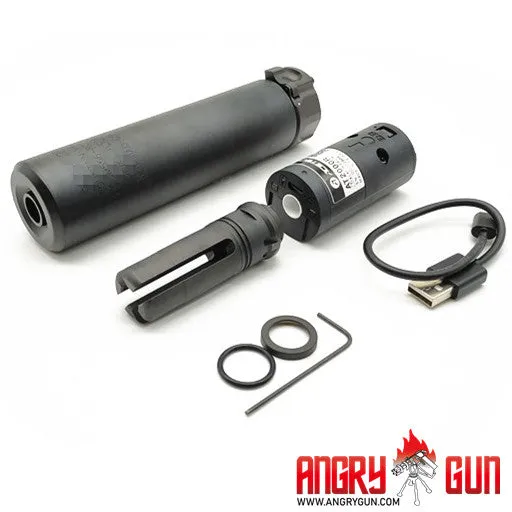 Angry Gun Socom556 tracer amortizor negru 14mm CCW