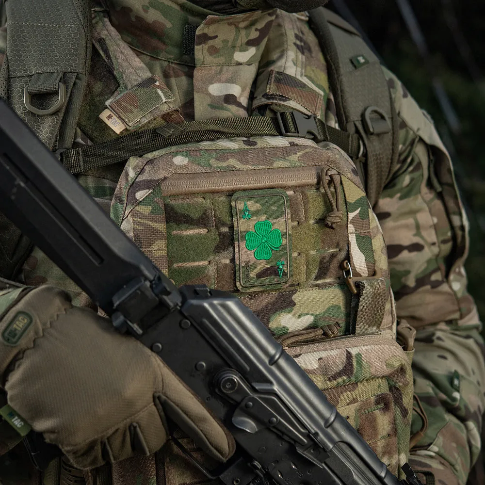 M-Tac Lucky Card patch trifoi multicam brodat