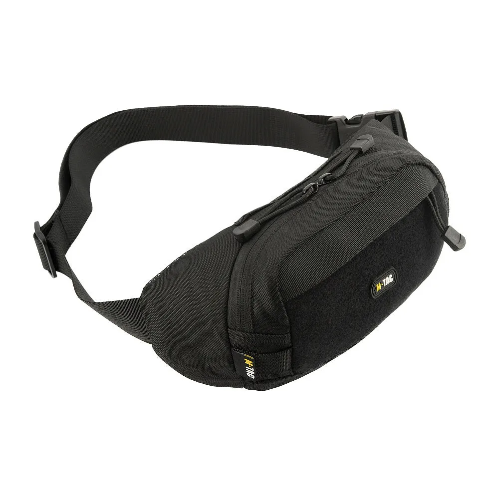 M-Tac Waist Bag borseta neagra tactica compacta