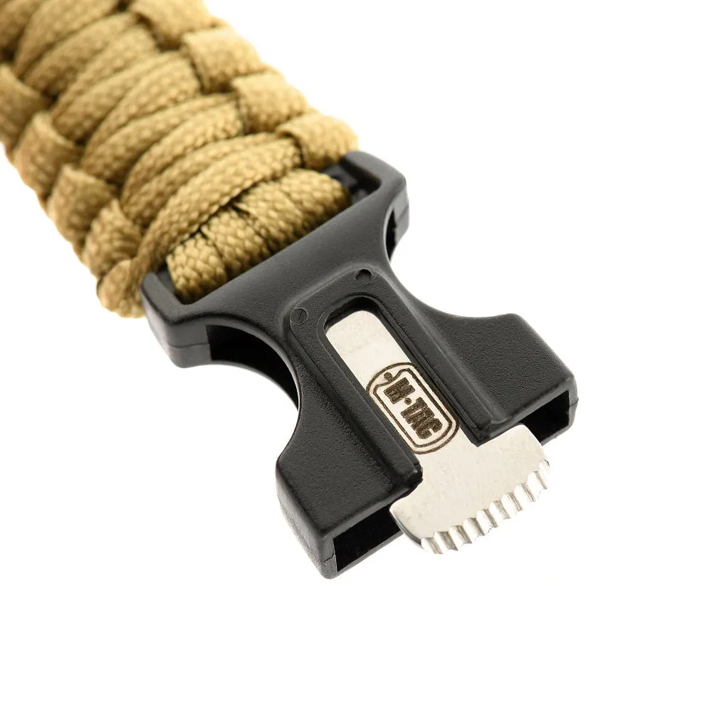 M-Tac Bratara supravietuire Tan bratara paracord 3m