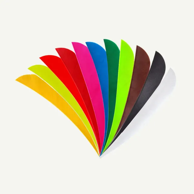 Bearpaw Feather RW Parabolic 4 inch pene arc galben fluo