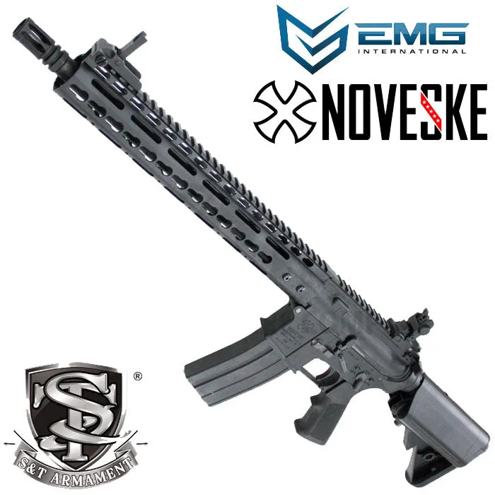 S&T Noveske M4 Keymod 13 replica GBB BK
