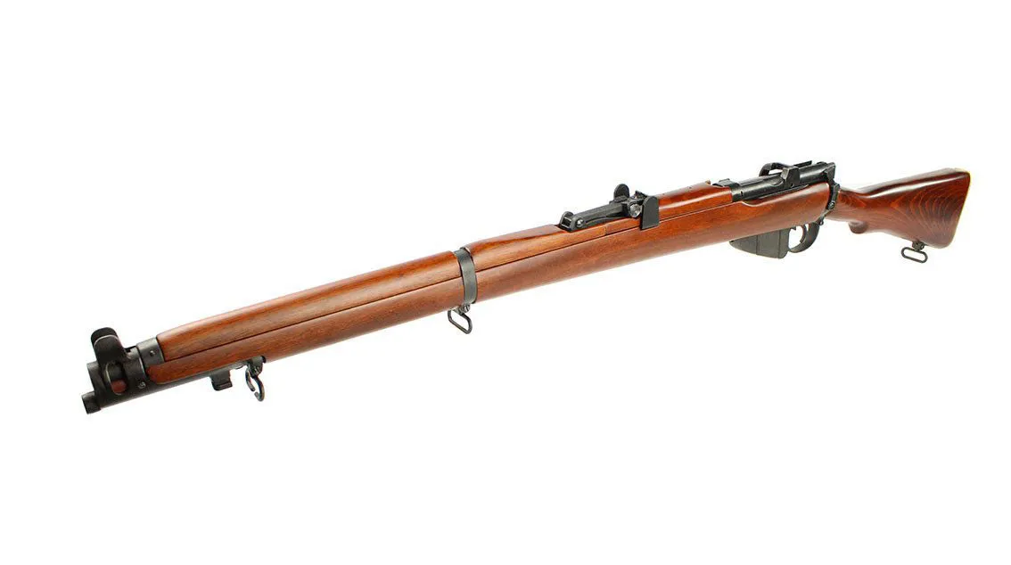 S&T Lee Enfield No.1 Mk III pușcă airsoft arc lemn real