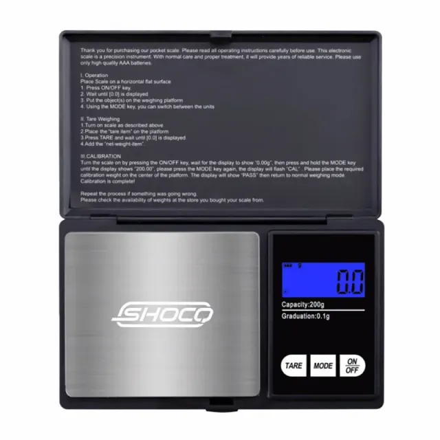 SHOCQ Grain Scale cantar digital grains grame