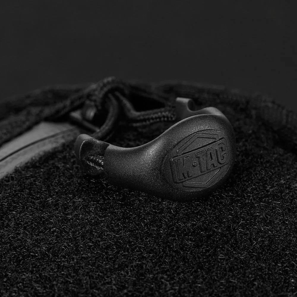 M-Tac Hex borșetă talie neagră Cordura 2 buzunare
