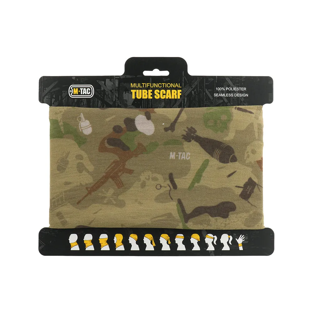 M-Tac Light esarfa tubulara War Camo poliester
