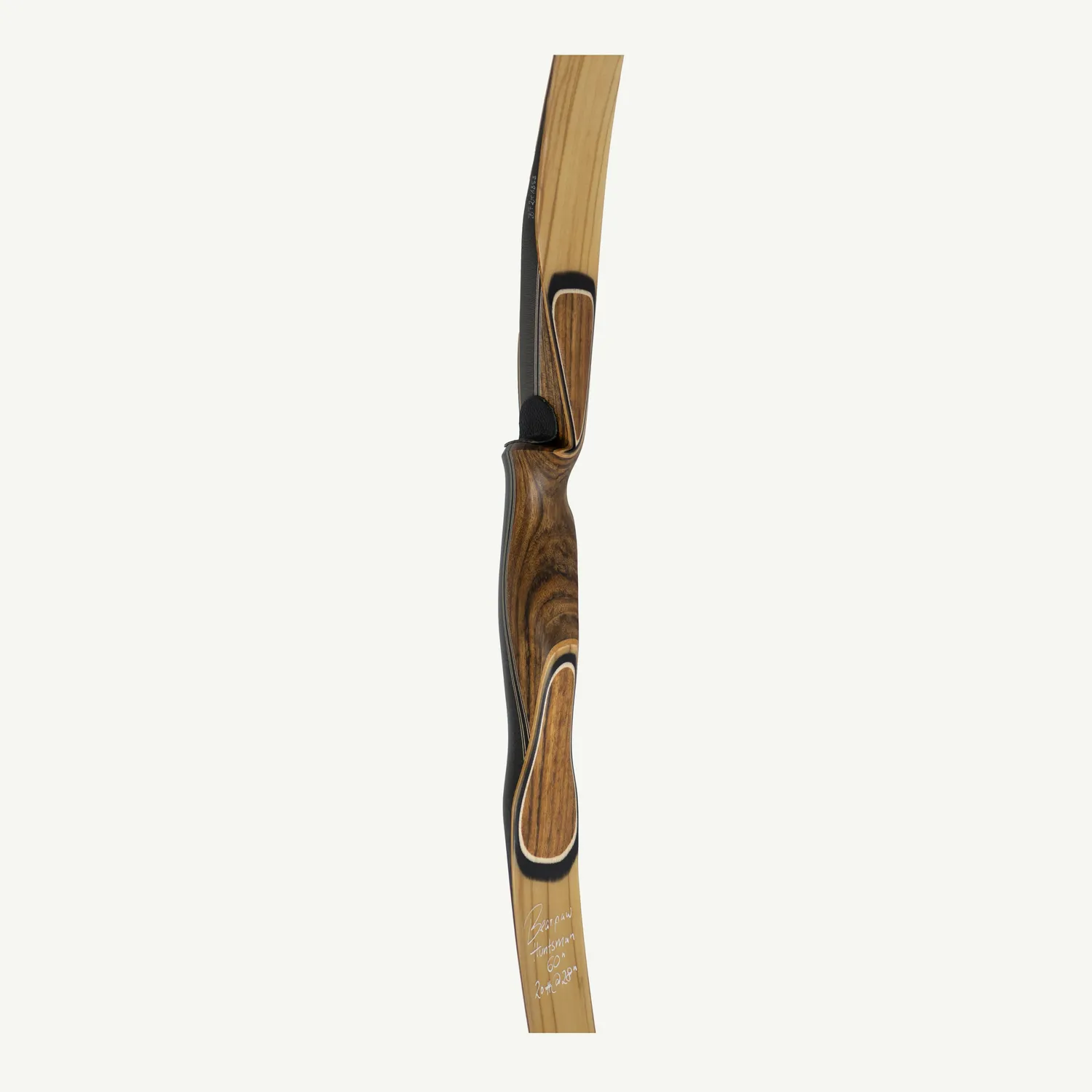 Bearpaw Huntsman arc longbow 60" 25-55 lbs bambus