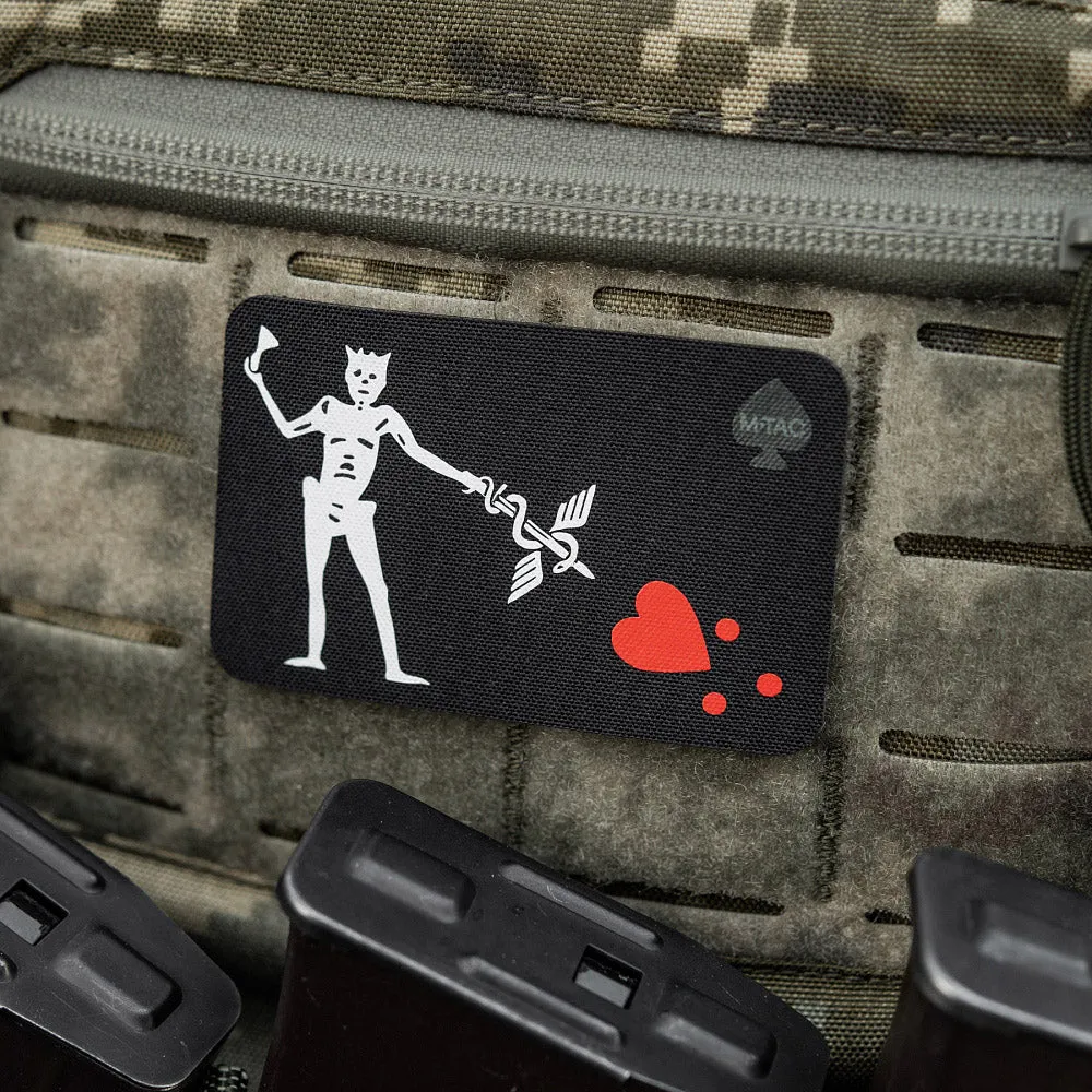 M-Tac Blackbeard Flag Medic patch negru cu velcro
