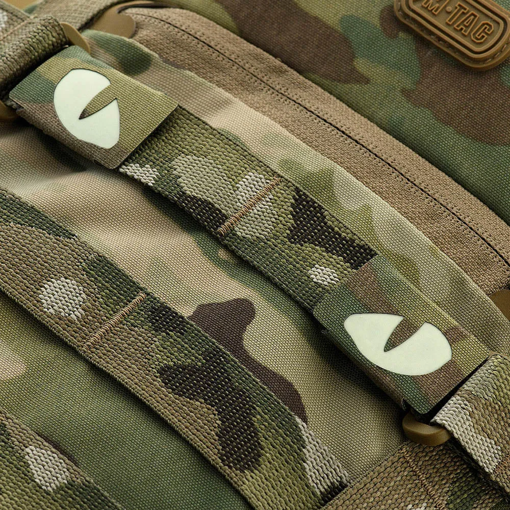 M-Tac Tiger Eyes patch Multicam luminiscent 40x25mm