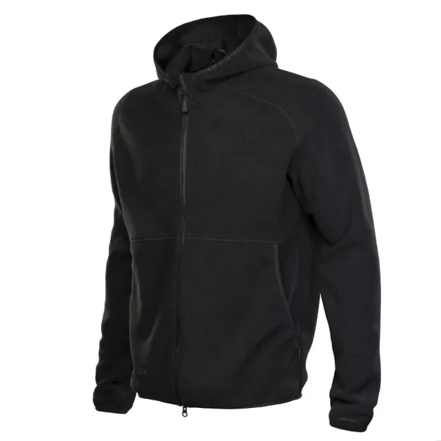 M-Tac Microfleece Lite hanorac negru, subtire elastic
