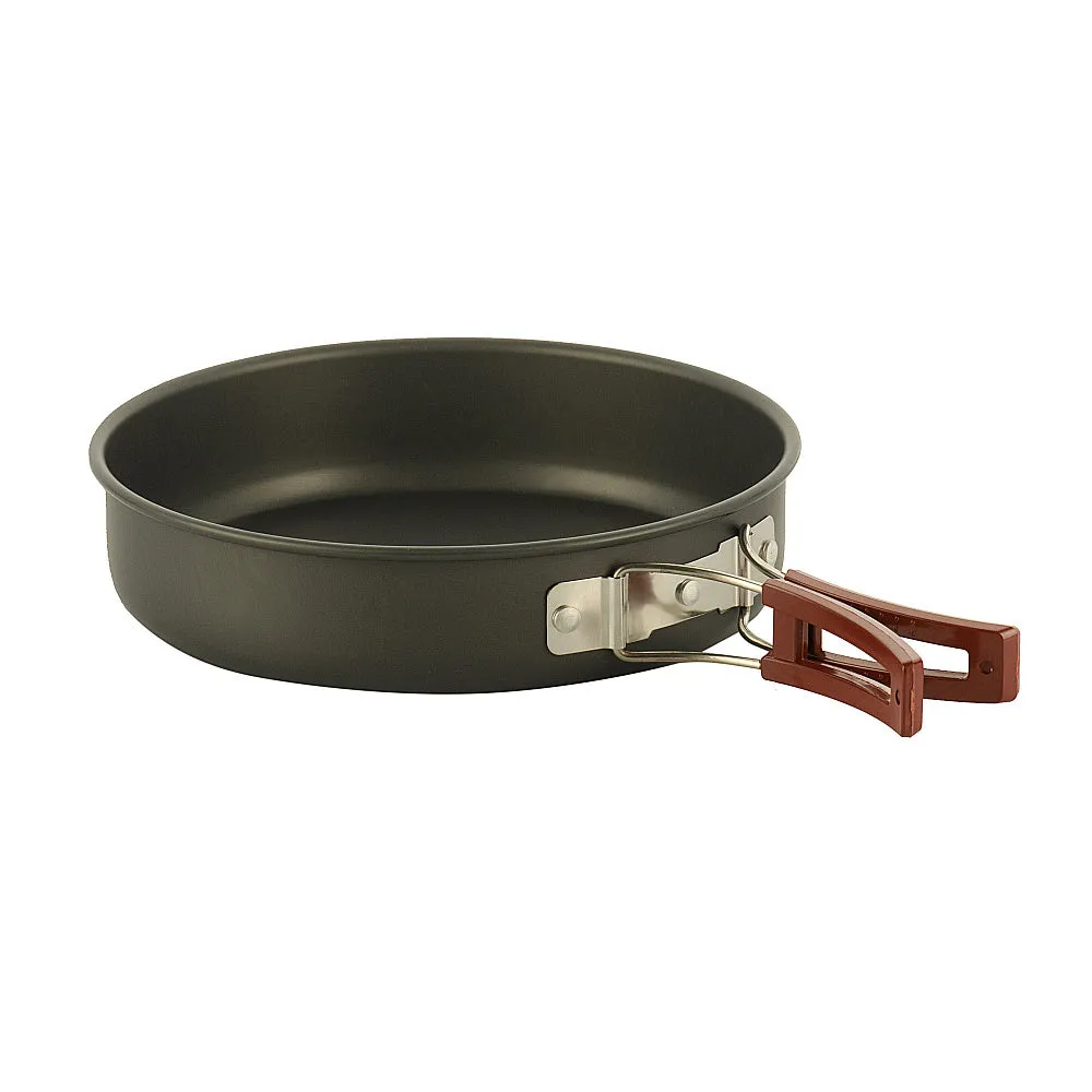 M-Tac Crockery set vesela camping gri aluminiu 4-5 persoane