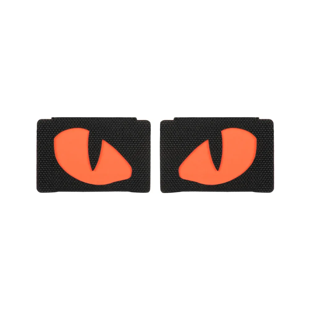 M-Tac Ochi Tigru patch Black/Red fotoluminiscent