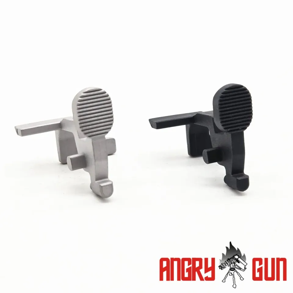 Angry Gun bolt stop inox Marui MWS GBB negru