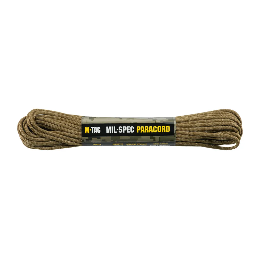M-Tac 550 Mil-Spec paracord Coyote 15m 270kg