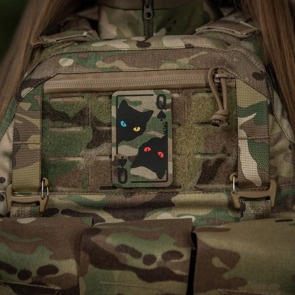 M-Tac Queen of Spades patch moral Multicam/Black Cordura