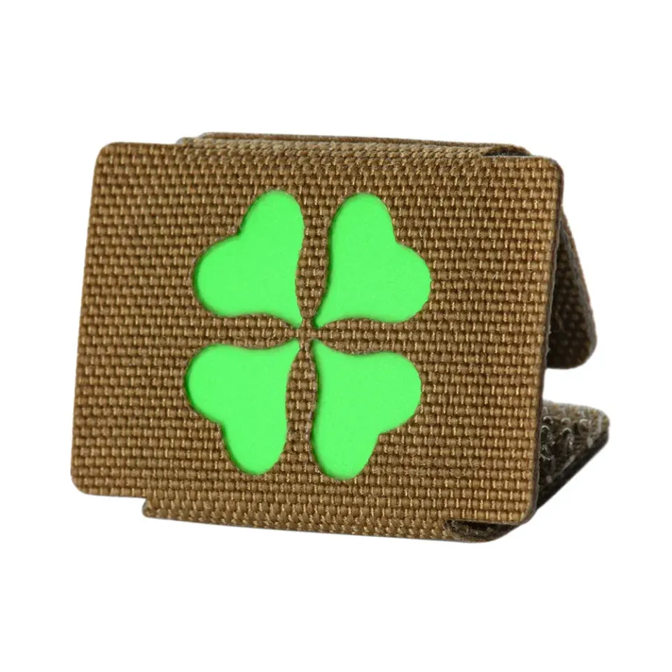 Patch M-Tac Clover Coyote MOLLE velcro 2,5x4 cm