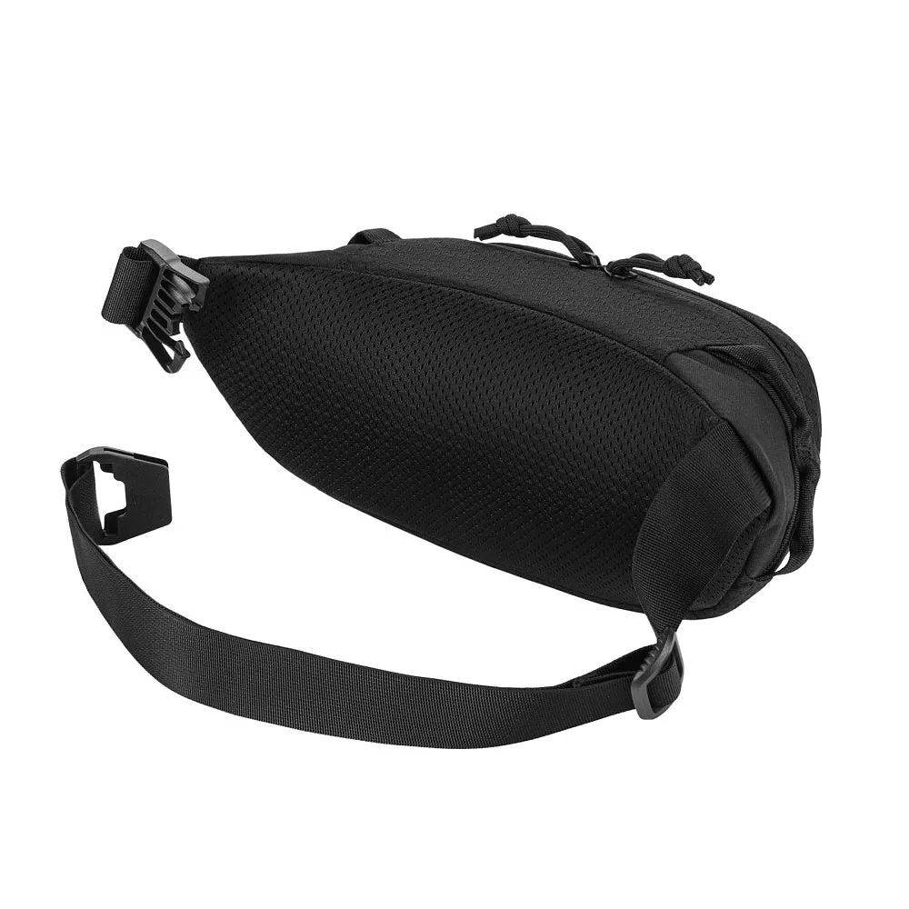 M-Tac Hex borșetă talie neagră Cordura 2 buzunare