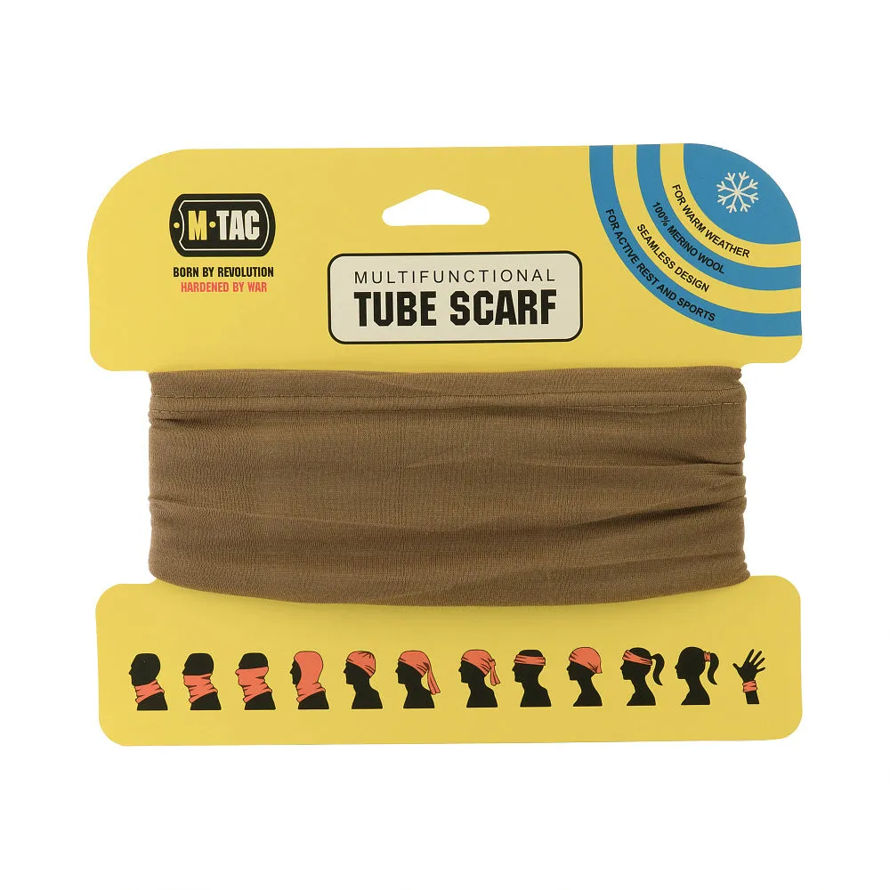 M-Tac Merino fular tubular Coyote lana
