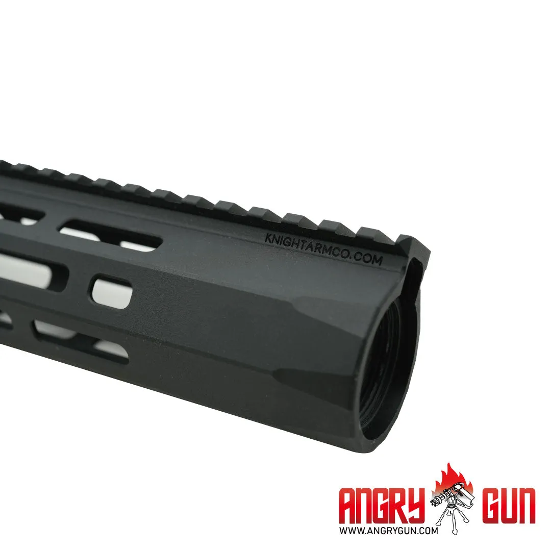 Angry Gun URX6 12.75 handguard M-LOK negru aluminiu