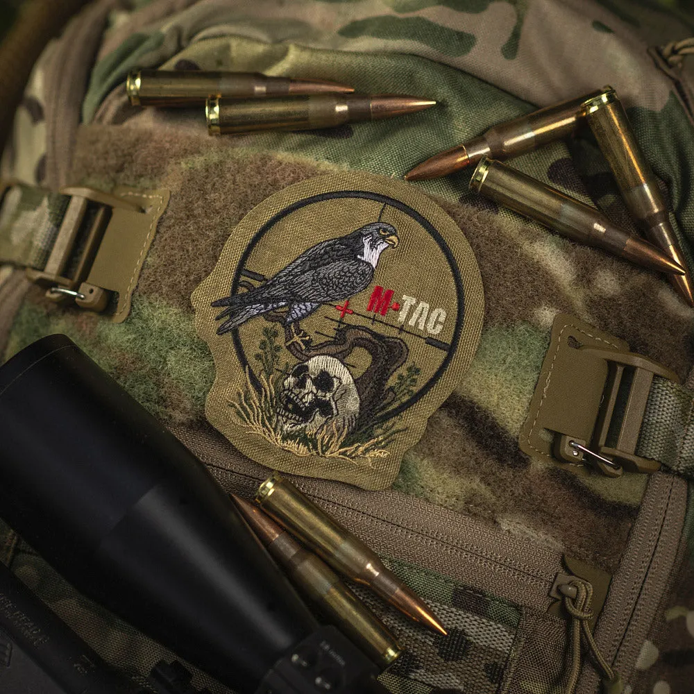 M-Tac Sniper patch brodat Coyote 9.5x8.5 cm