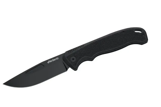 Herbertz Performance Liner Lock briceag D2 negru G10