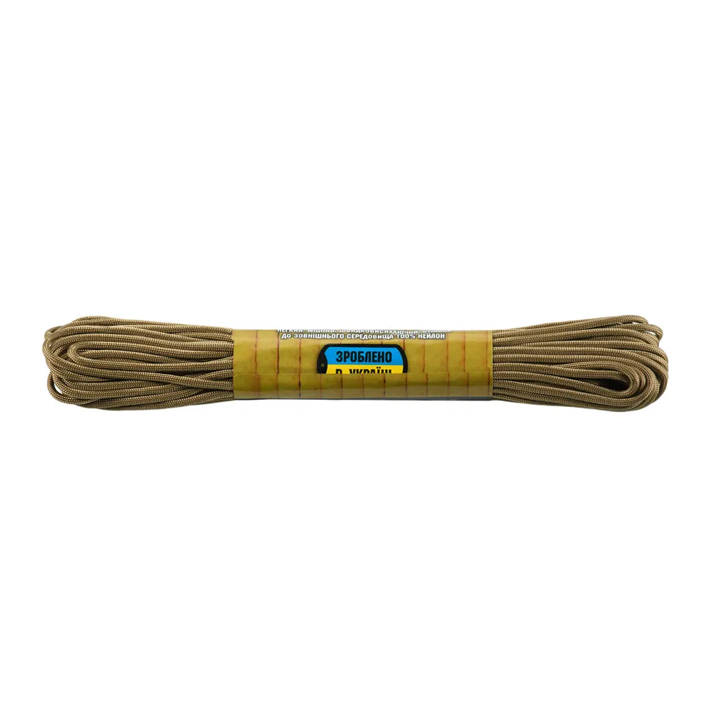 M-Tac 475 paracord 15 m coyote 220 kg nailon