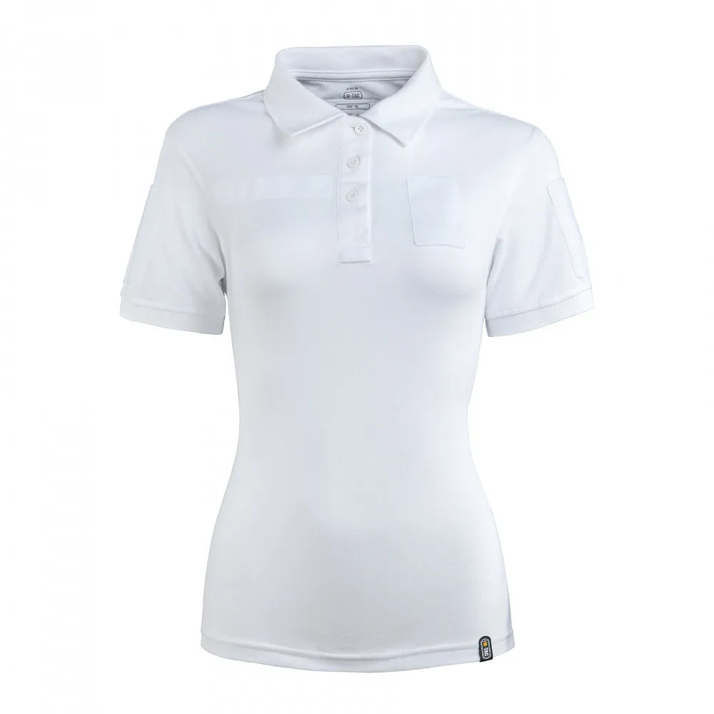 M-Tac Lady 65/35 tricou polo alb femei bumbac