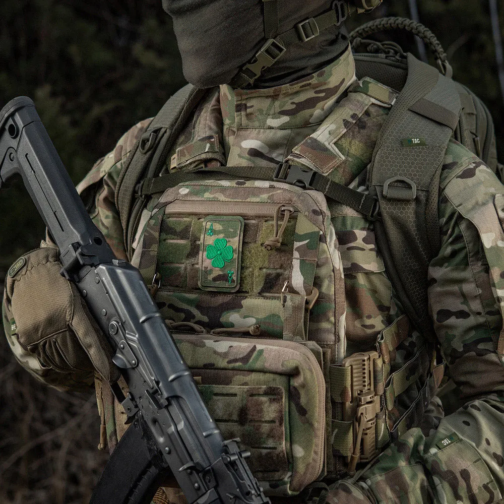 M-Tac Lucky Card patch trifoi multicam brodat