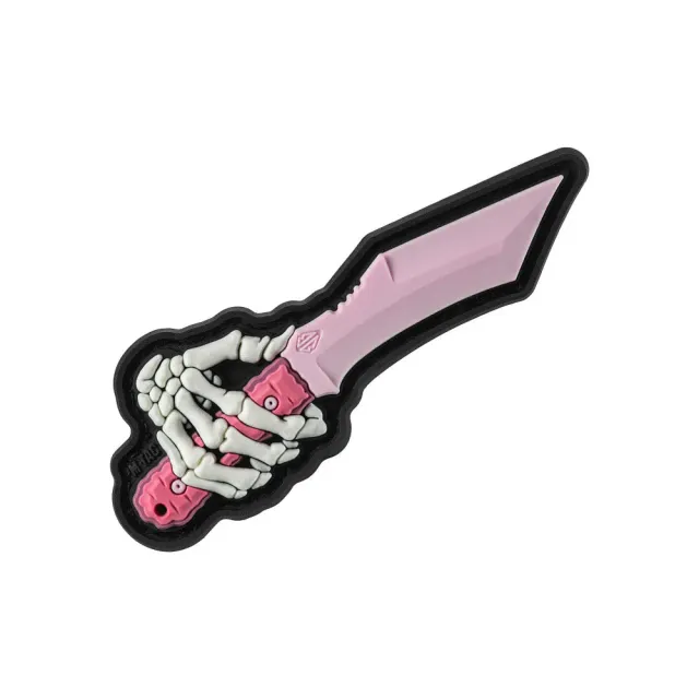 M-Tac Schelet Cutit patch PVC pink editie limitata