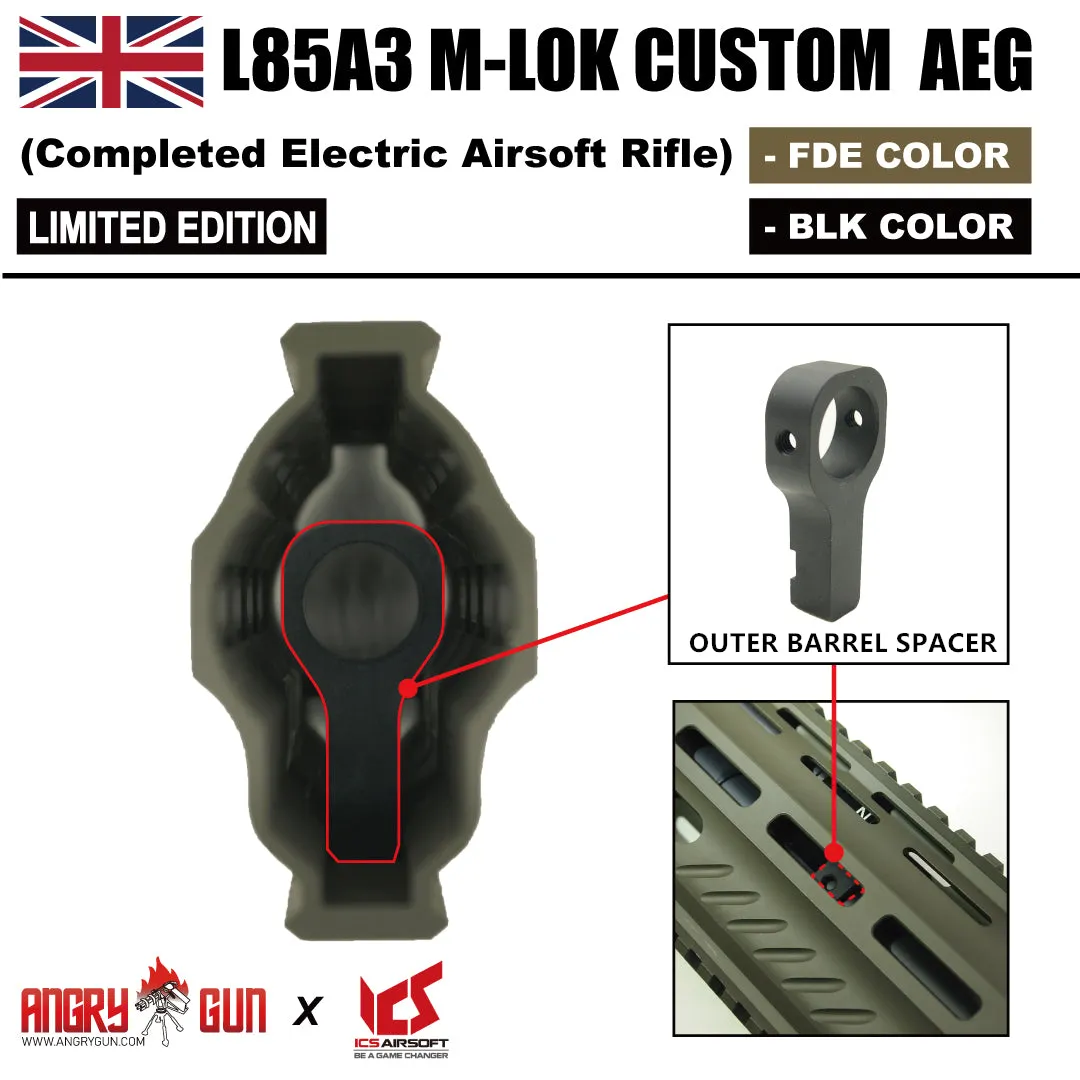 Angry Gun L85A3 M-LOK replica airsoft neagra
