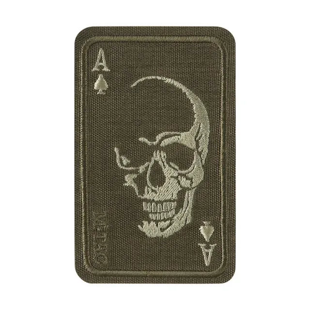 M-Tac Face of War patch brodat ranger green