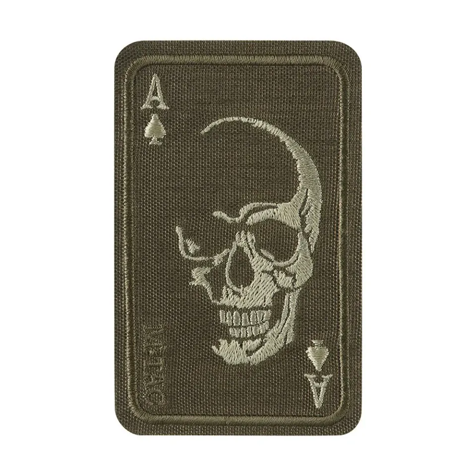 M-Tac Face of War patch brodat ranger green