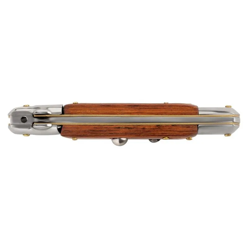 Herbertz Springmesser briceag Pakkaholz otel 420 button lock
