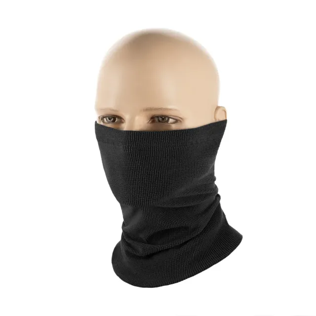 M-Tac Microfleece Rip-Stop fular tub negru elastic S/M
