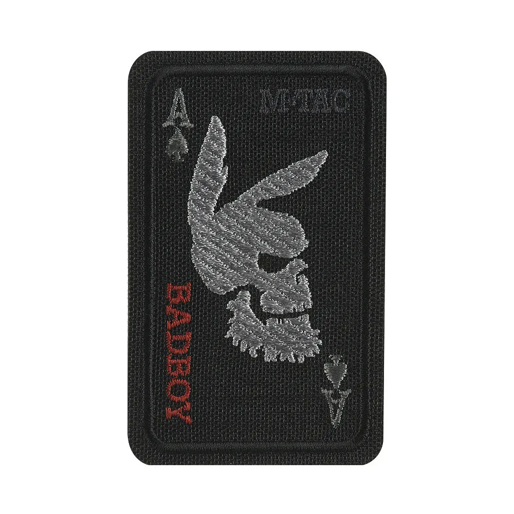 M-Tac Bad Boy patch as de pica negru Cordura