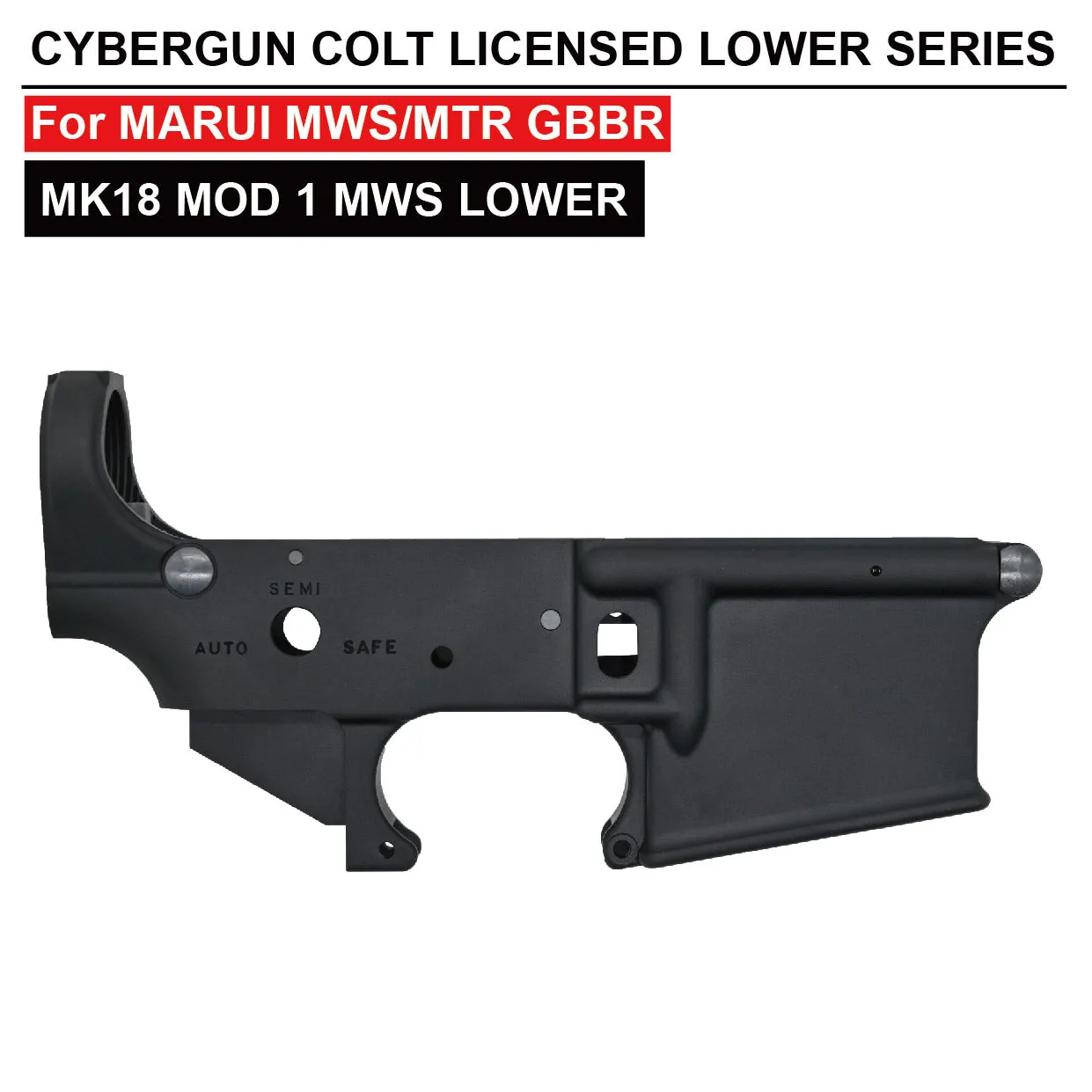 Angry Gun Colt M4A1 lower receiver TM MWS aluminiu