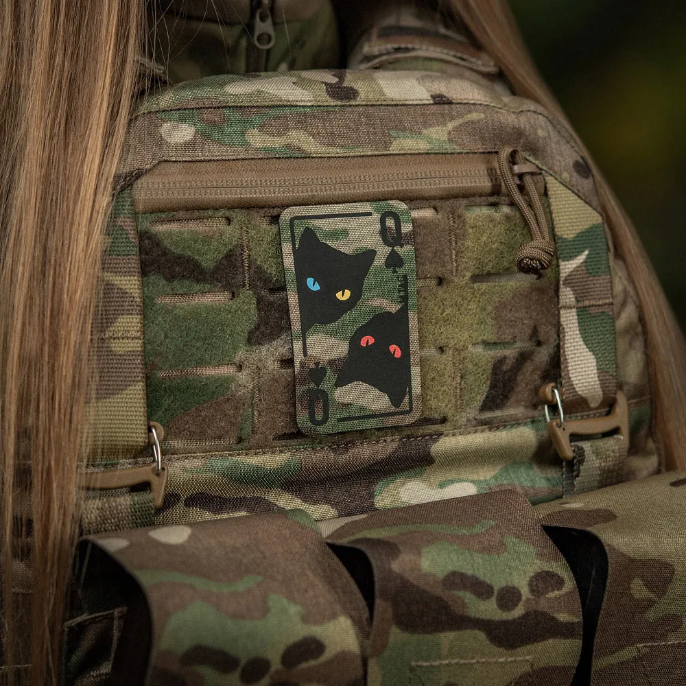 M-Tac Queen of Spades patch moral Multicam/Black Cordura