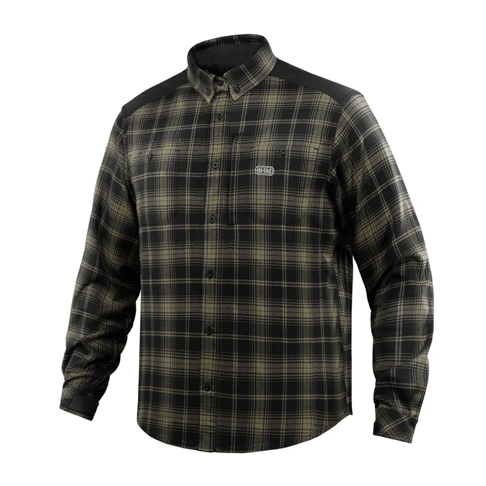 M-Tac Redneck camasa tactica negru-maro in carouri