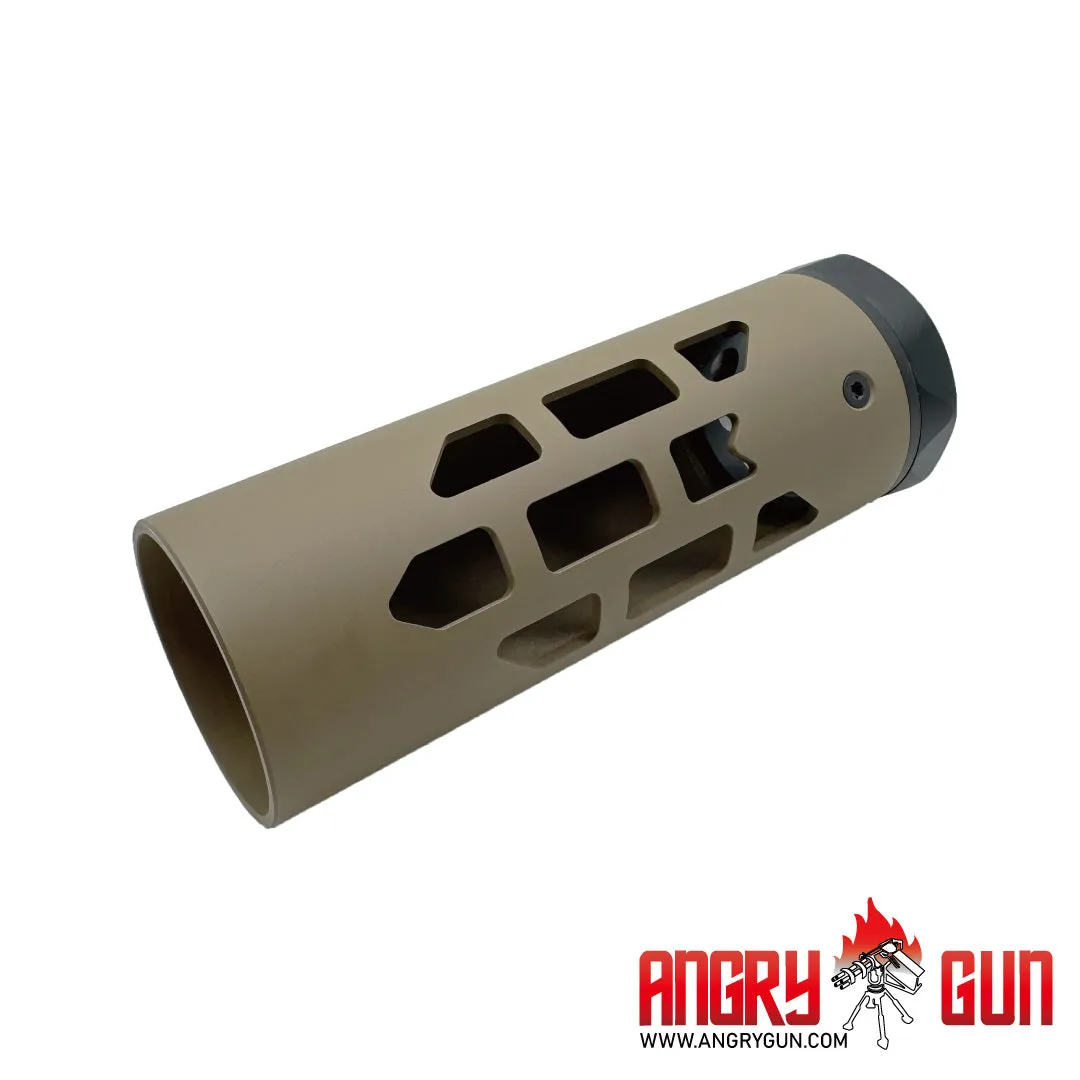 AngryGun U-RAC scut amortizor FDE carbon 6,5 inch aluminiu