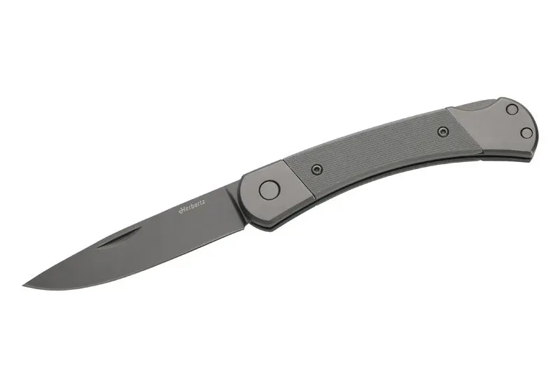 Herbertz Taschenmesser Titanbeschichtung Grey briceag oțel D2